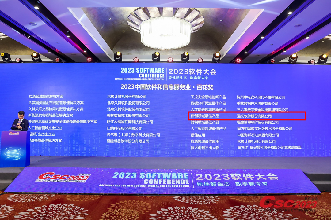 实力认证！美高梅mgm软件斩获2023软件大会多项大奖